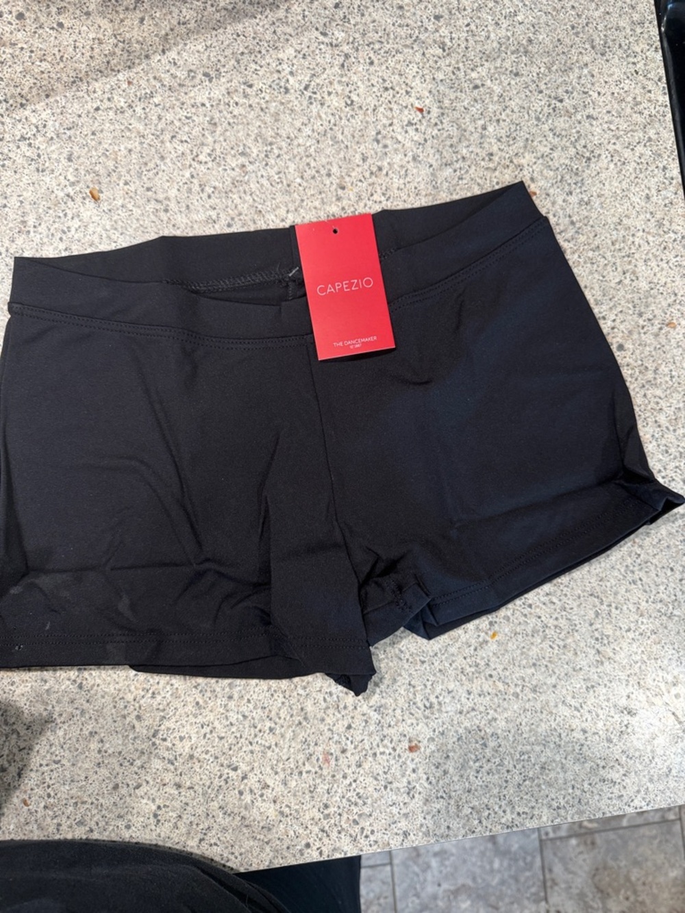 Capezio Black Women's Bike/Dance Shorts